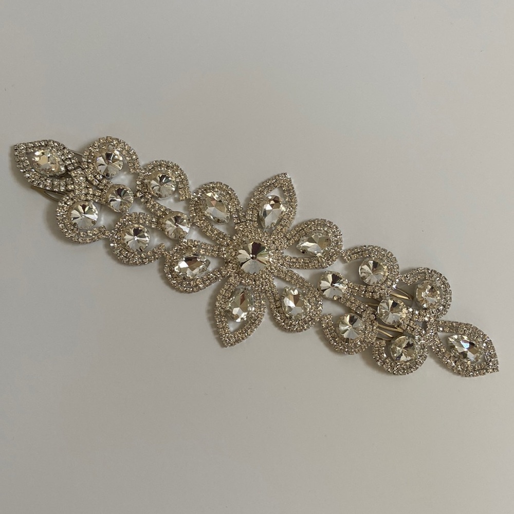 Silver Bridal Headpiece